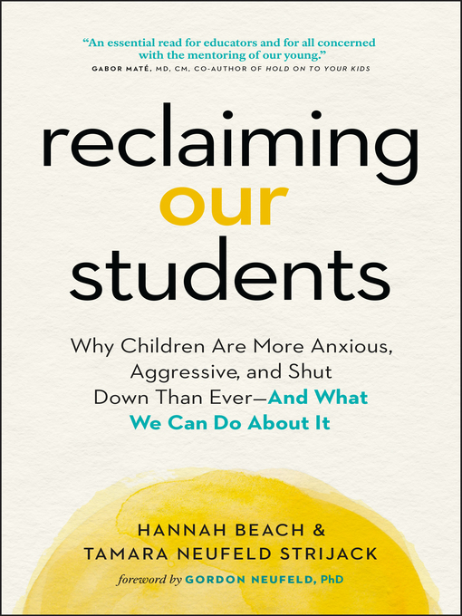 Title details for Reclaiming Our Students by Hannah Beach - Available